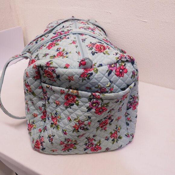 Vera Bradley Large Duffel Bag Weekender Over Night Carry on Retired Pattern - Picture 7 of 12